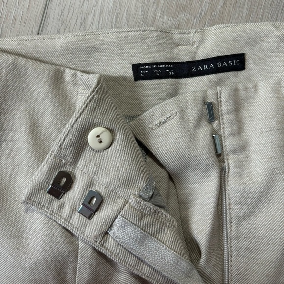 Zara Linen Blend trousers - Picture 3 of 5